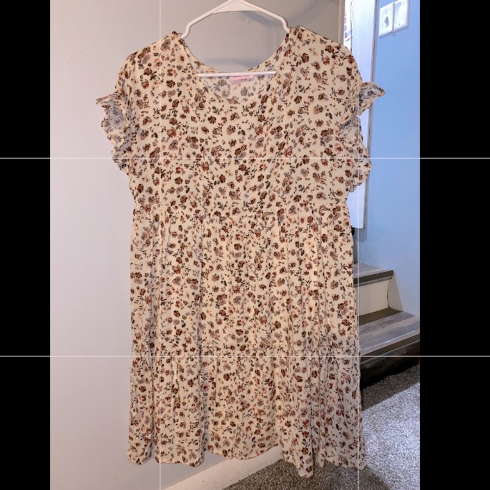 Floral dress knee length